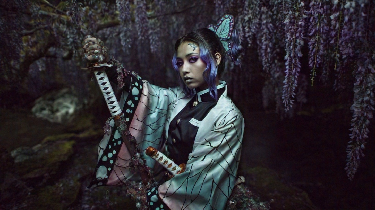 Shinobu Kocho cosplay photography by The Synthetic Dream Foundation